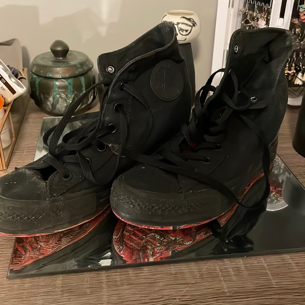 Converse Wedges High Top Sneakers